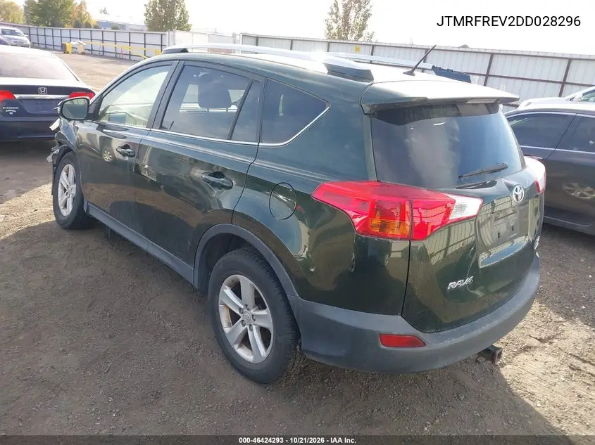 2013 TOYOTA RAV 4 VIN JTMRFREV2DD028296 — фото 3