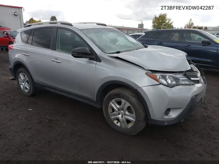 TOYOTA RAV 4 2013, VIN 2T3BFREVXDW042287