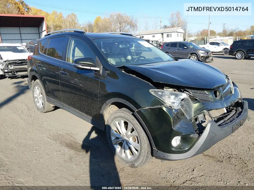 TOYOTA RAV 4 2013, VIN JTMDFREVXD5014764