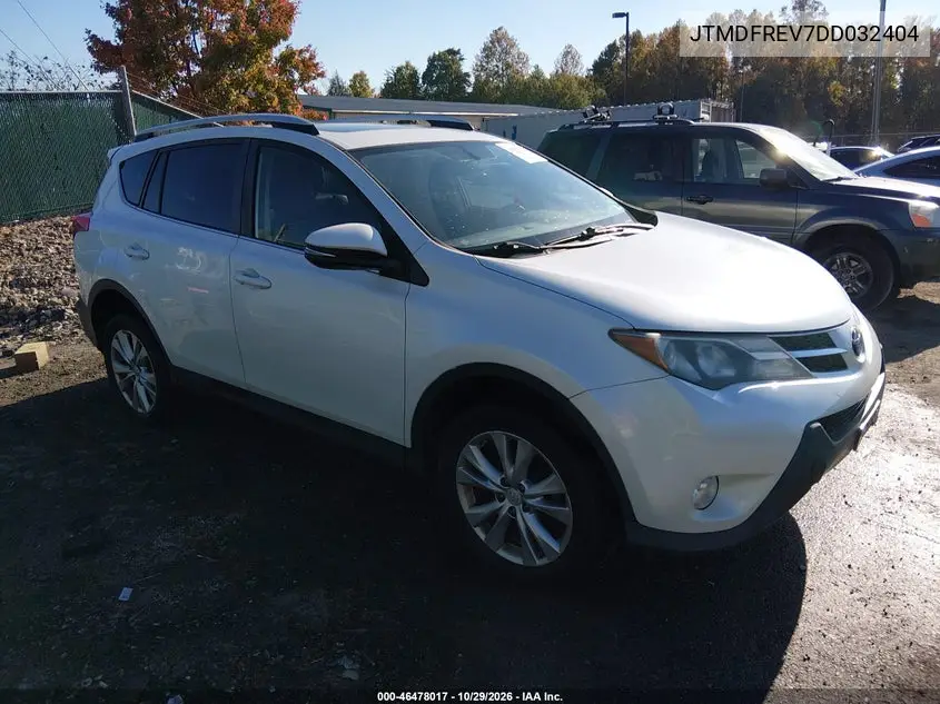TOYOTA RAV 4 2013, VIN JTMDFREV7DD032404