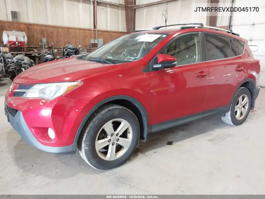 2013 TOYOTA RAV 4 VIN JTMRFREVXDD045170 — фото 2