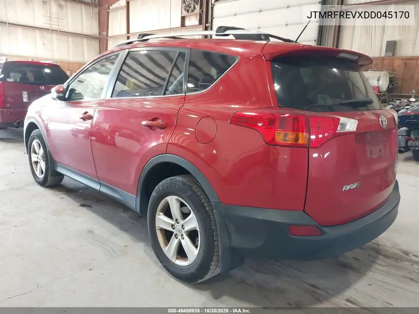 2013 TOYOTA RAV 4 VIN JTMRFREVXDD045170 — фото 3