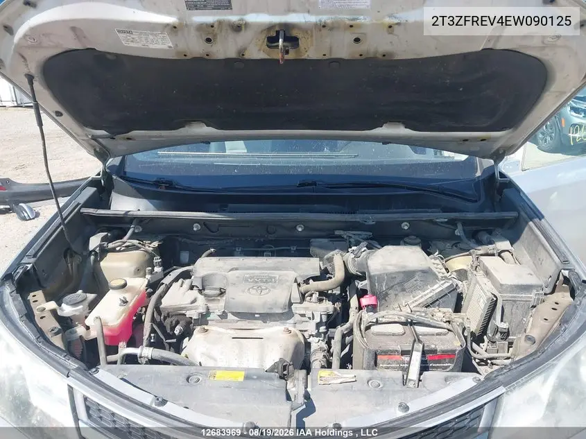 2014 TOYOTA RAV 4 VIN 2T3ZFREV4EW090125 — фото 10