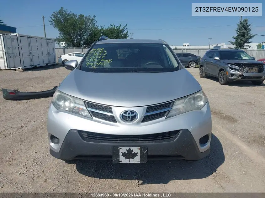 2014 TOYOTA RAV 4 VIN 2T3ZFREV4EW090125 — фото 13