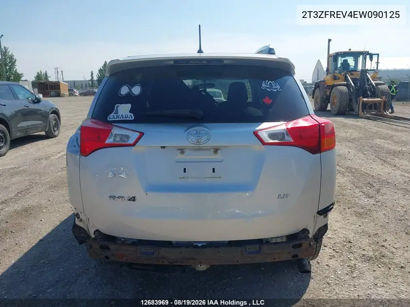 2014 TOYOTA RAV 4 VIN 2T3ZFREV4EW090125 — фото 17