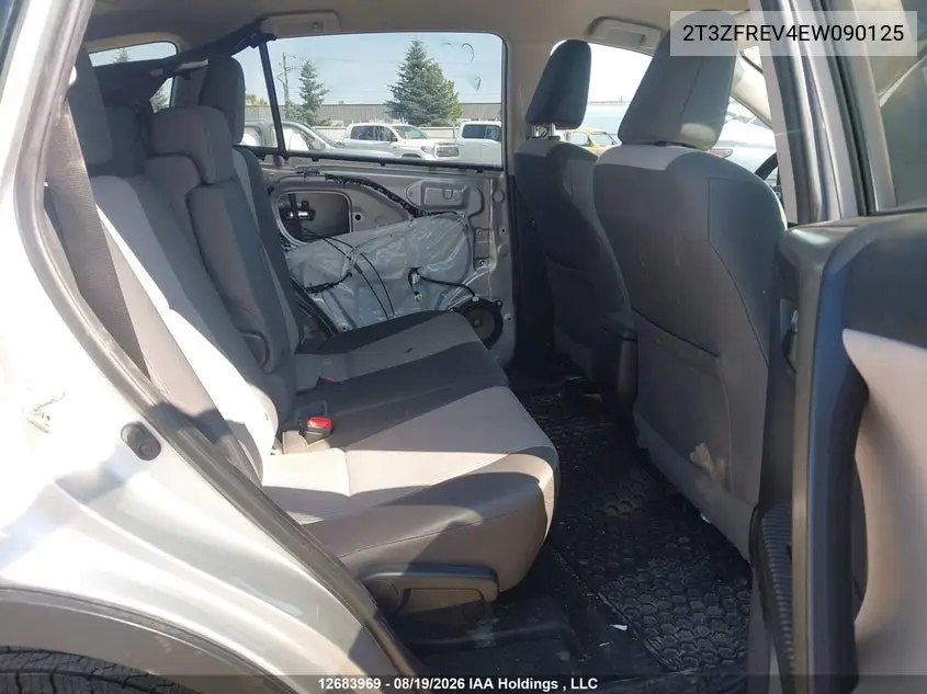 2014 TOYOTA RAV 4 VIN 2T3ZFREV4EW090125 — фото 8