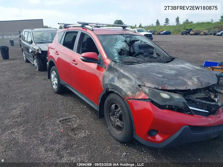 TOYOTA RAV 4 2014, VIN 2T3BFREV2EW180875