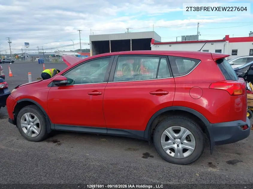 2014 TOYOTA RAV 4 VIN 2T3BFREVXEW227604 — фото 14