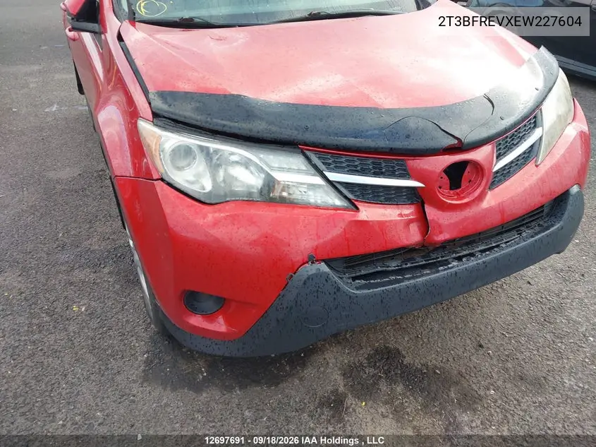 2014 TOYOTA RAV 4 VIN 2T3BFREVXEW227604 — фото 6