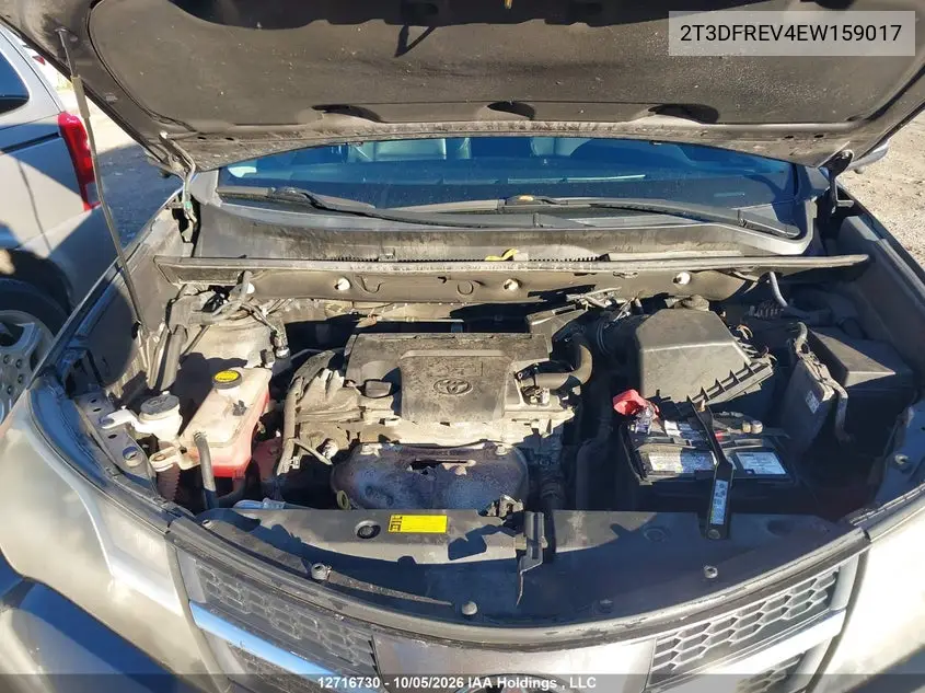 2014 TOYOTA RAV 4 VIN 2T3DFREV4EW159017 — фото 10