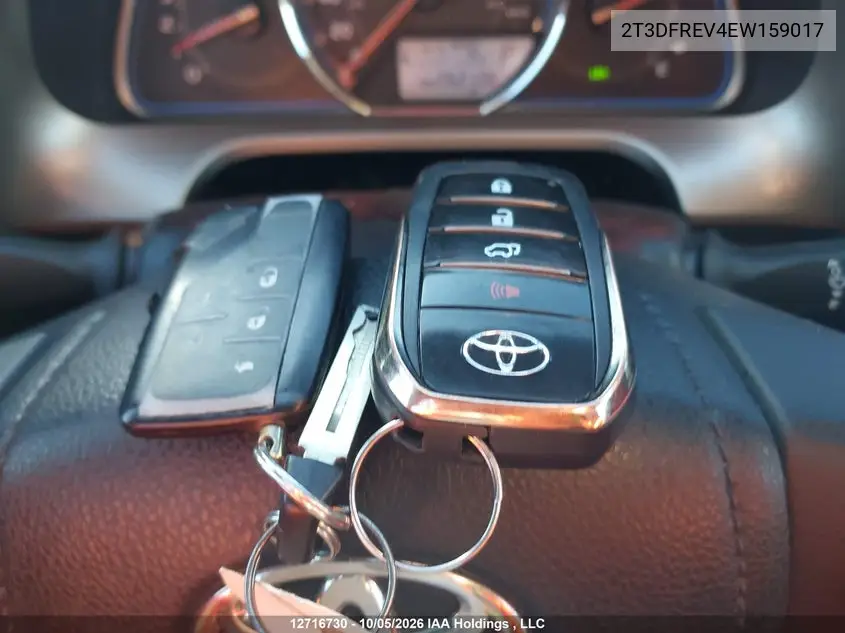 2014 TOYOTA RAV 4 VIN 2T3DFREV4EW159017 — фото 11