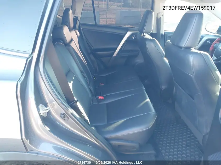 2014 TOYOTA RAV 4 VIN 2T3DFREV4EW159017 — фото 8