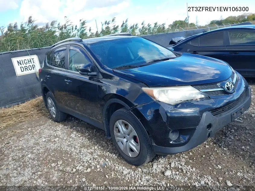 TOYOTA RAV 4 2014, VIN 2T3ZFREV1EW106300