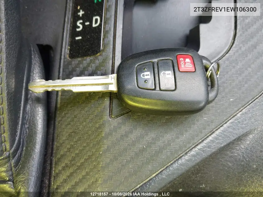 2014 TOYOTA RAV 4 VIN 2T3ZFREV1EW106300 — фото 11