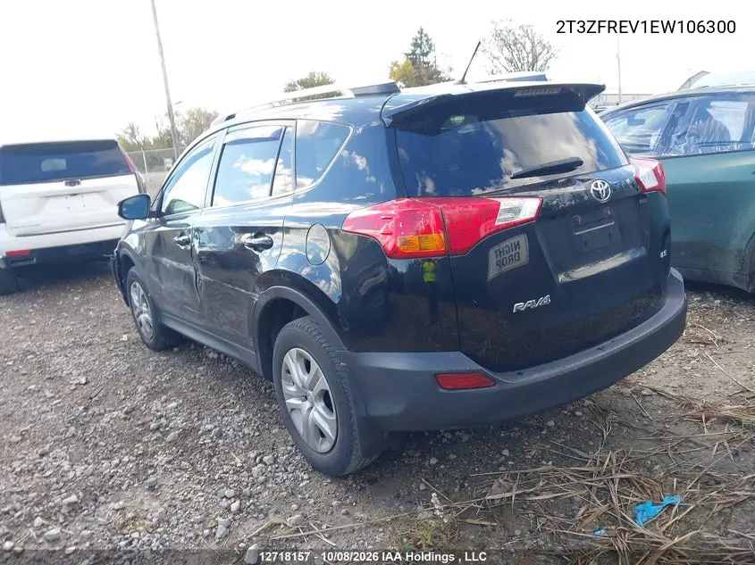 2014 TOYOTA RAV 4 VIN 2T3ZFREV1EW106300 — фото 3