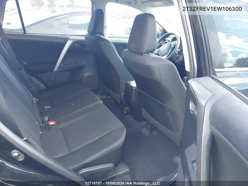 2014 TOYOTA RAV 4 VIN 2T3ZFREV1EW106300 — фото 8
