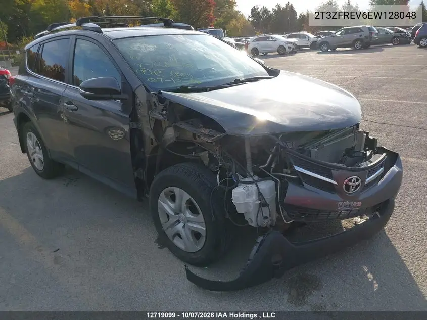 TOYOTA RAV 4 2014, VIN 2T3ZFREV6EW128048