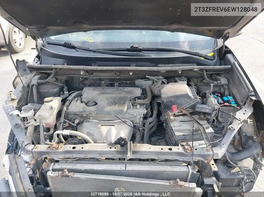 2014 TOYOTA RAV 4 VIN 2T3ZFREV6EW128048 — фото 10