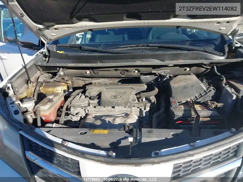 2014 TOYOTA RAV 4 VIN 2T3ZFREV2EW114082 — фото 10