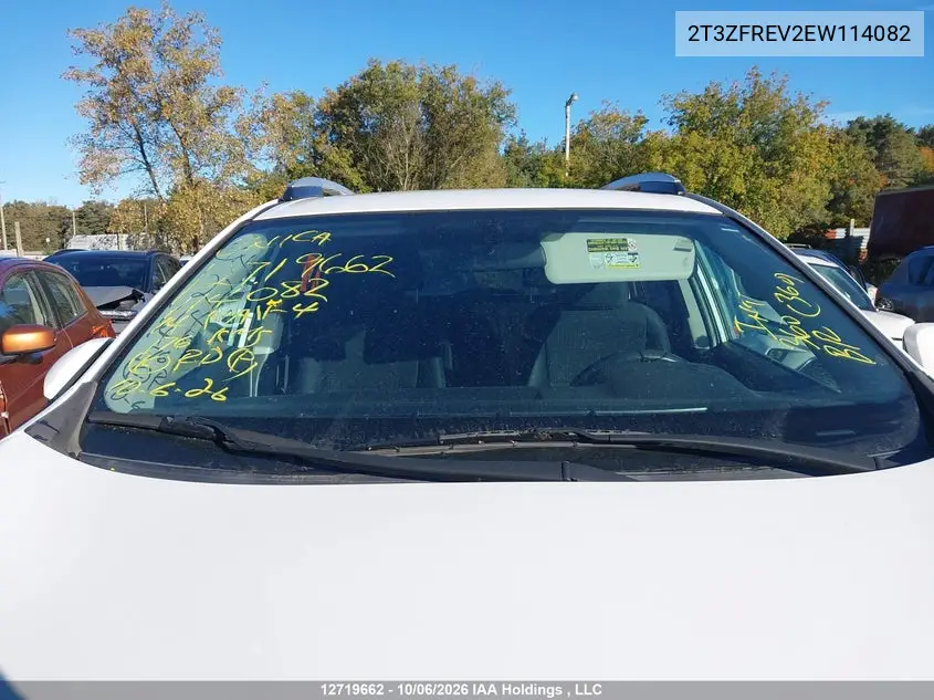 2014 TOYOTA RAV 4 VIN 2T3ZFREV2EW114082 — фото 17