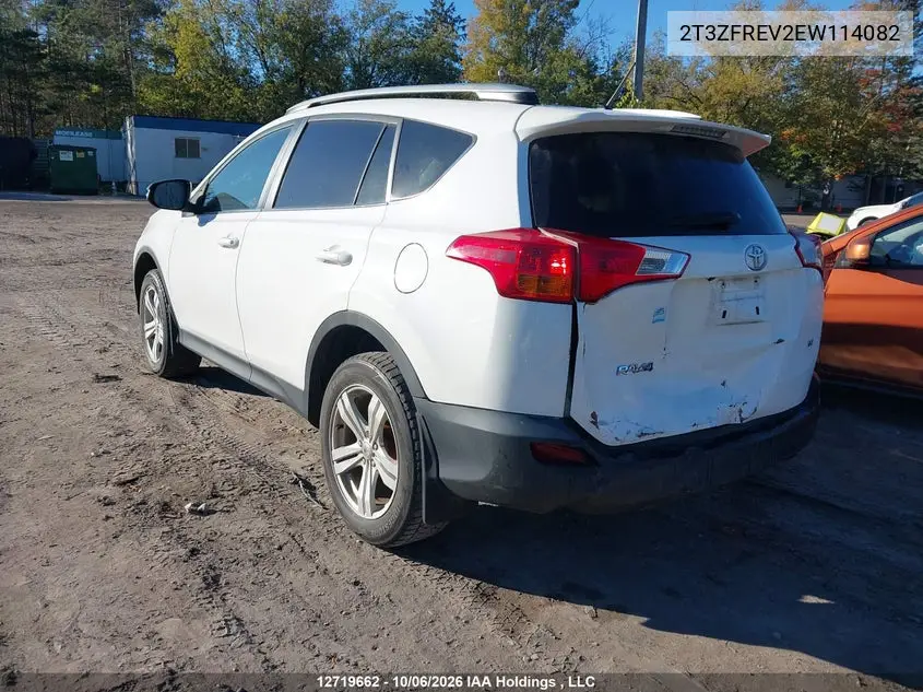 2014 TOYOTA RAV 4 VIN 2T3ZFREV2EW114082 — фото 3