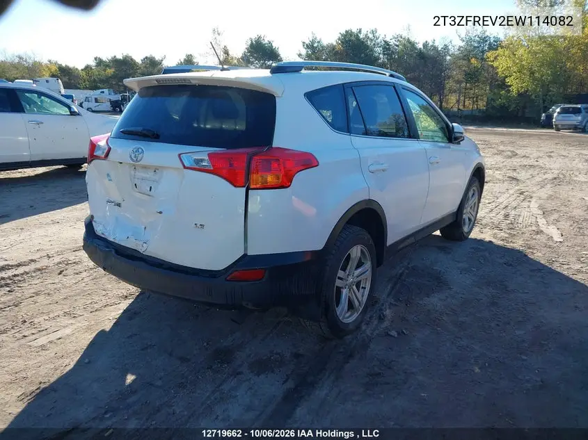 2014 TOYOTA RAV 4 VIN 2T3ZFREV2EW114082 — фото 4