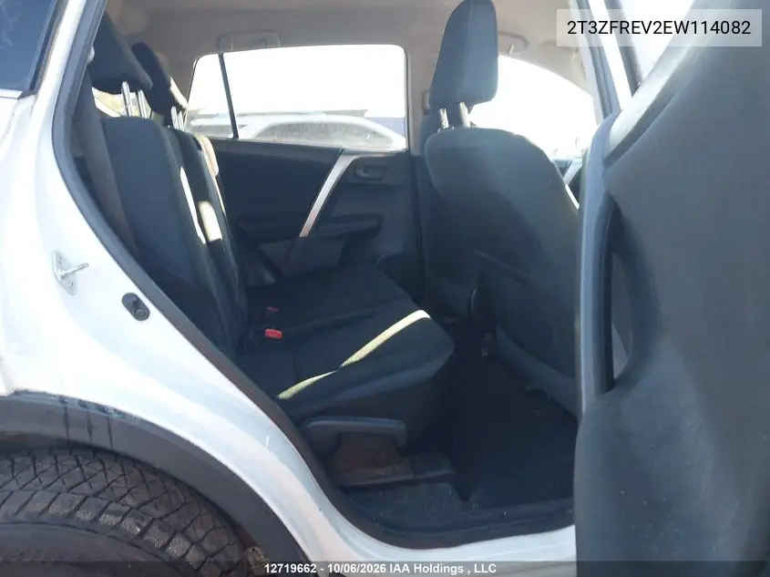 2014 TOYOTA RAV 4 VIN 2T3ZFREV2EW114082 — фото 8