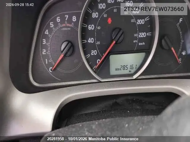2014 TOYOTA RAV 4 VIN 2T3ZFREV7EW073660 — фото 7