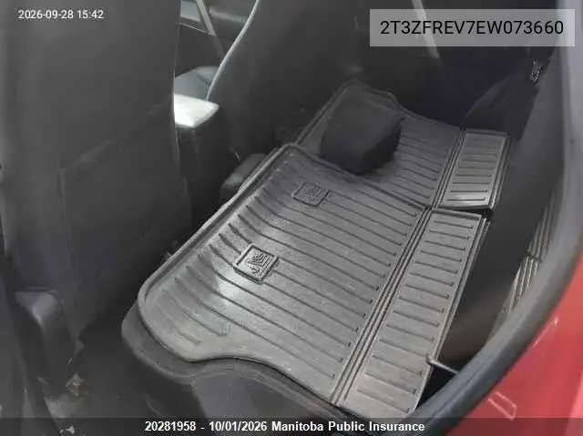 2014 TOYOTA RAV 4 VIN 2T3ZFREV7EW073660 — фото 8