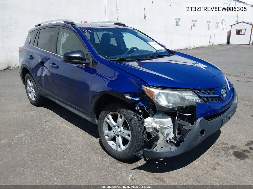 TOYOTA RAV 4 2014, VIN 2T3ZFREV8EW086305