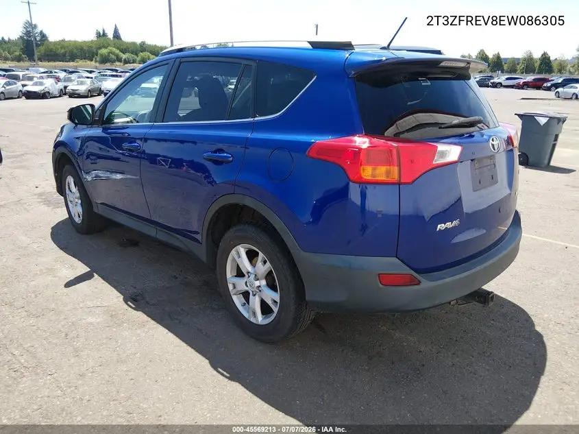 2014 TOYOTA RAV 4 VIN 2T3ZFREV8EW086305 — фото 3