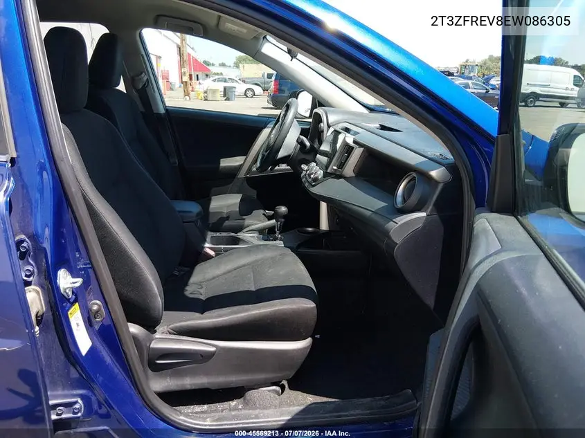 2014 TOYOTA RAV 4 VIN 2T3ZFREV8EW086305 — фото 5