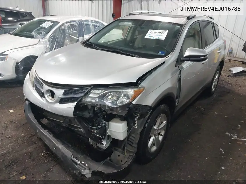 2014 TOYOTA RAV 4 VIN JTMWFREV4EJ016785 — фото 2