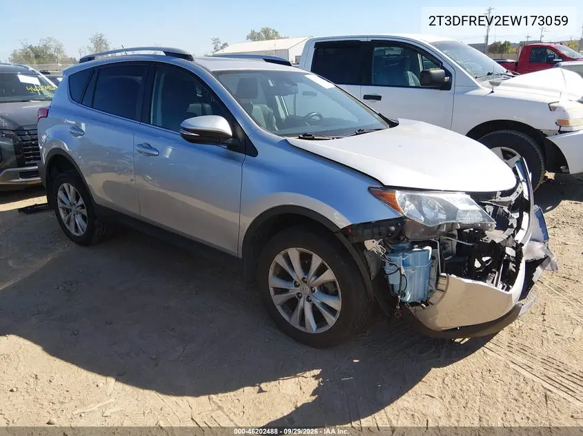 TOYOTA RAV 4 2014, VIN 2T3DFREV2EW173059