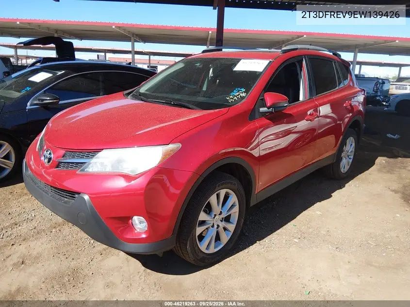 2014 TOYOTA RAV 4 VIN 2T3DFREV9EW139426 — фото 2