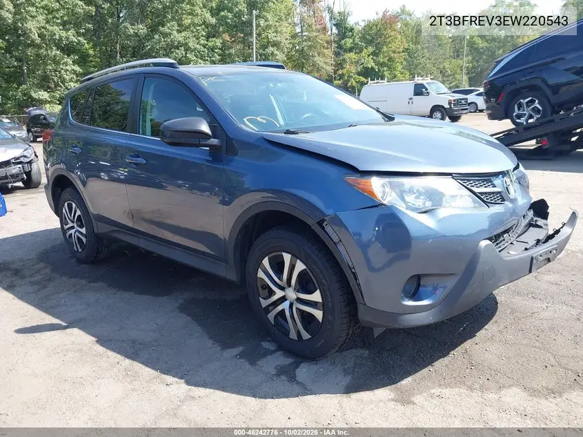 TOYOTA RAV 4 2014, VIN 2T3BFREV3EW220543