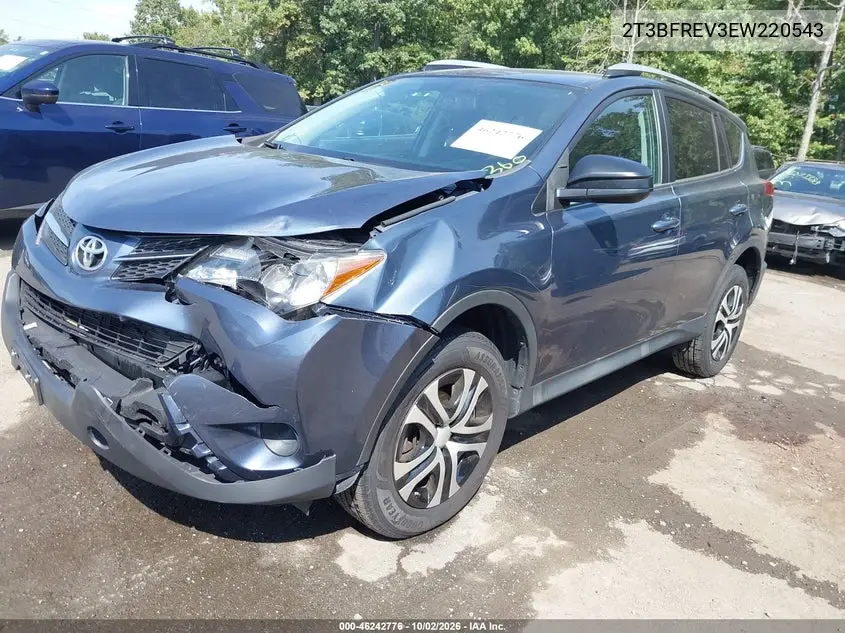 2014 TOYOTA RAV 4 VIN 2T3BFREV3EW220543 — фото 2