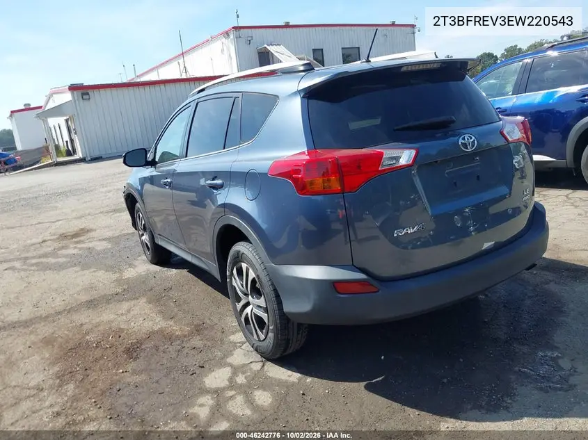 2014 TOYOTA RAV 4 VIN 2T3BFREV3EW220543 — фото 3