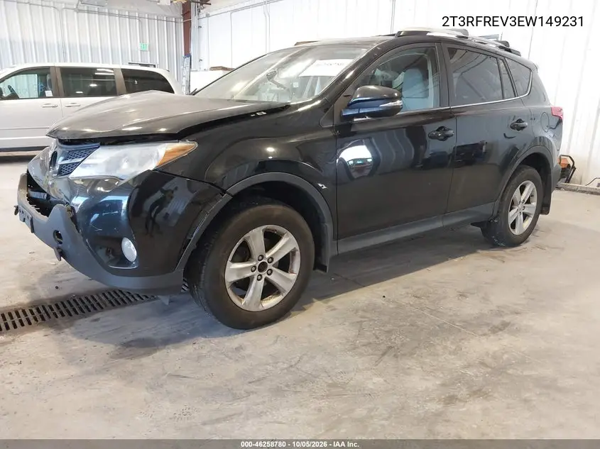2014 TOYOTA RAV 4 VIN 2T3RFREV3EW149231 — фото 2