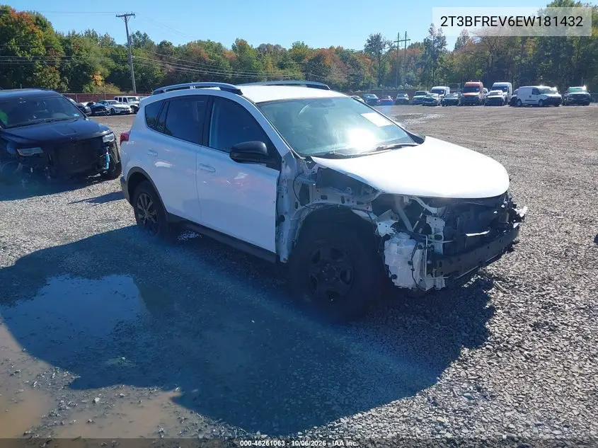 TOYOTA RAV 4 2014, VIN 2T3BFREV6EW181432