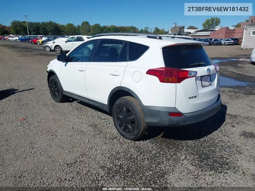 2014 TOYOTA RAV 4 VIN 2T3BFREV6EW181432 — фото 3