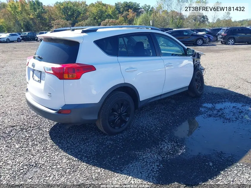 2014 TOYOTA RAV 4 VIN 2T3BFREV6EW181432 — фото 4