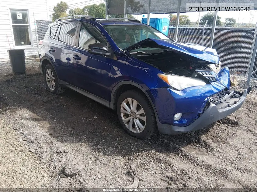 TOYOTA RAV 4 2014, VIN 2T3DFREV1EW135046