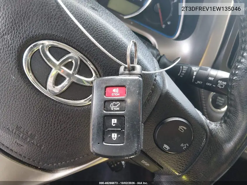 2014 TOYOTA RAV 4 VIN 2T3DFREV1EW135046 — фото 11