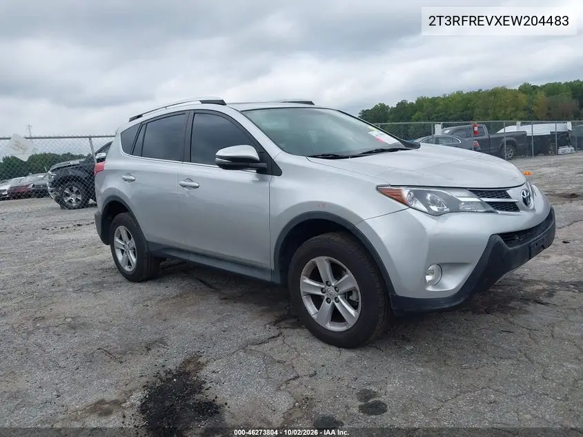TOYOTA RAV 4 2014, VIN 2T3RFREVXEW204483