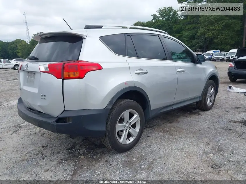 2014 TOYOTA RAV 4 VIN 2T3RFREVXEW204483 — фото 4