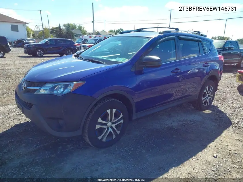 2014 TOYOTA RAV 4 VIN 2T3BFREV6EW146731 — фото 2