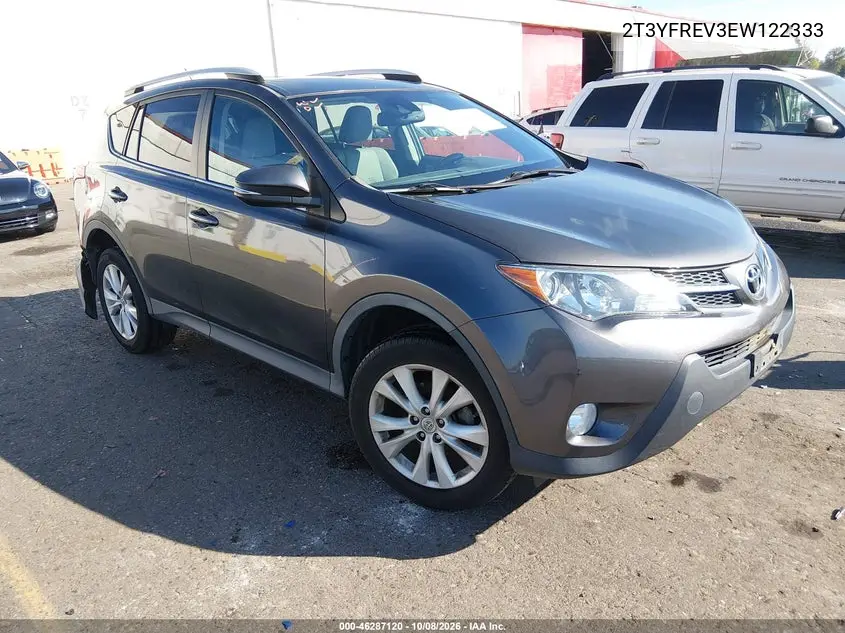 TOYOTA RAV 4 2014, VIN 2T3YFREV3EW122333