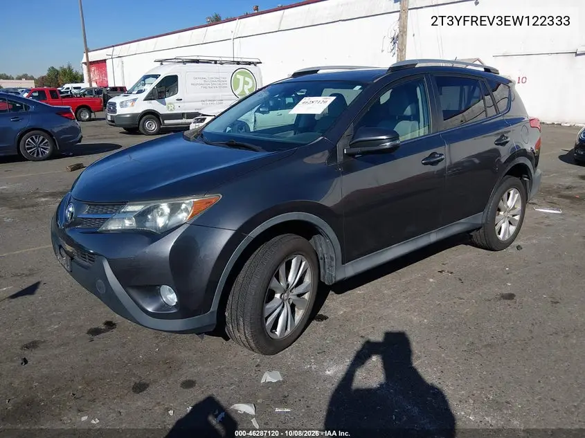 2014 TOYOTA RAV 4 VIN 2T3YFREV3EW122333 — фото 2