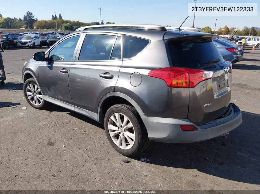 2014 TOYOTA RAV 4 VIN 2T3YFREV3EW122333 — фото 3